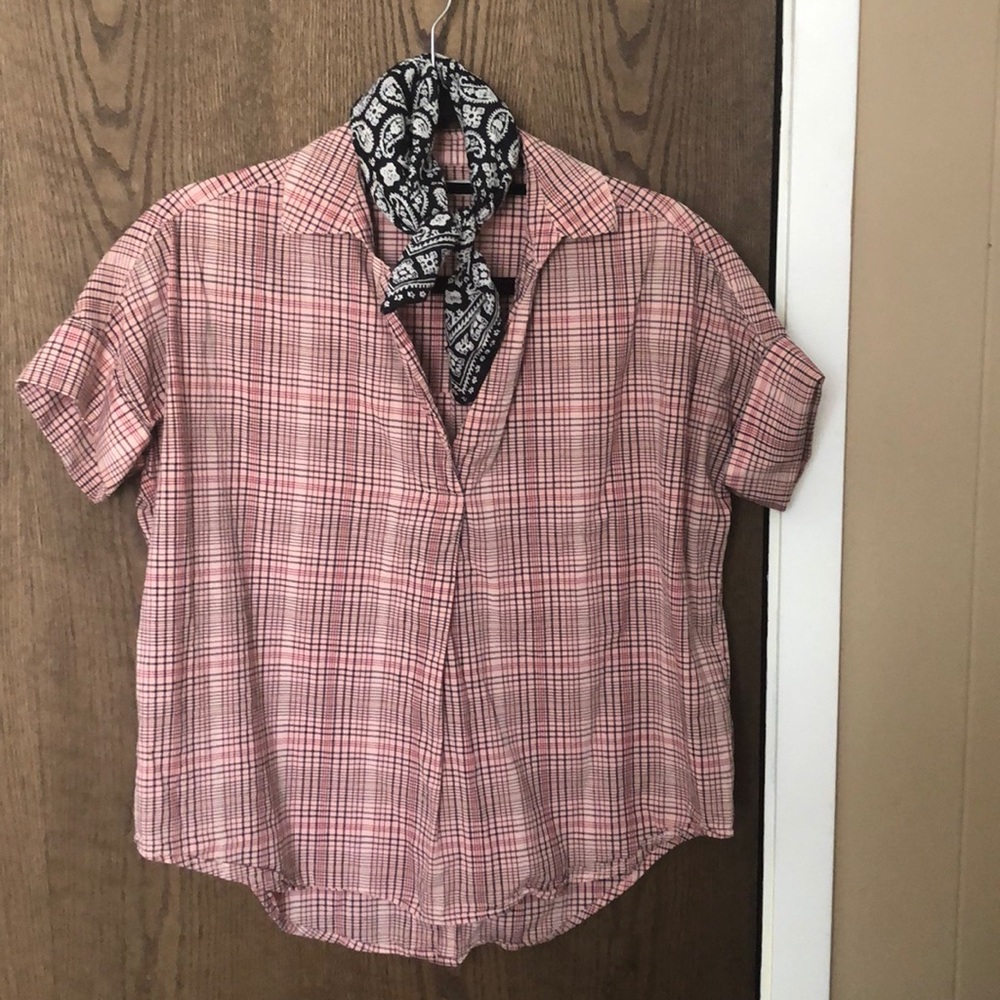 Madewell Button-Back Boyfriend Shirt